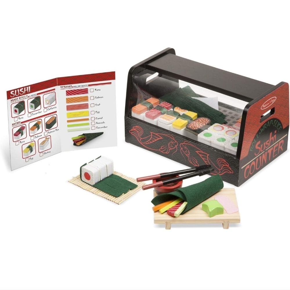 Melissa and doug sushi counter toy